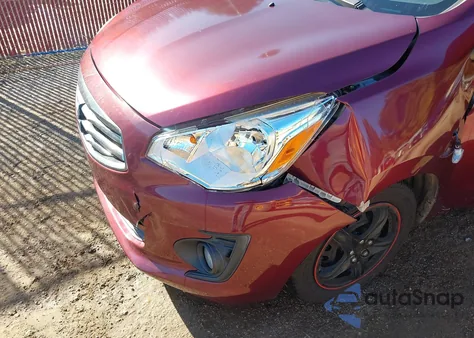 2017 Mitsubishi Mirage G4 Es из США, поврежденный, VIN ML32F3FJ4HH000608